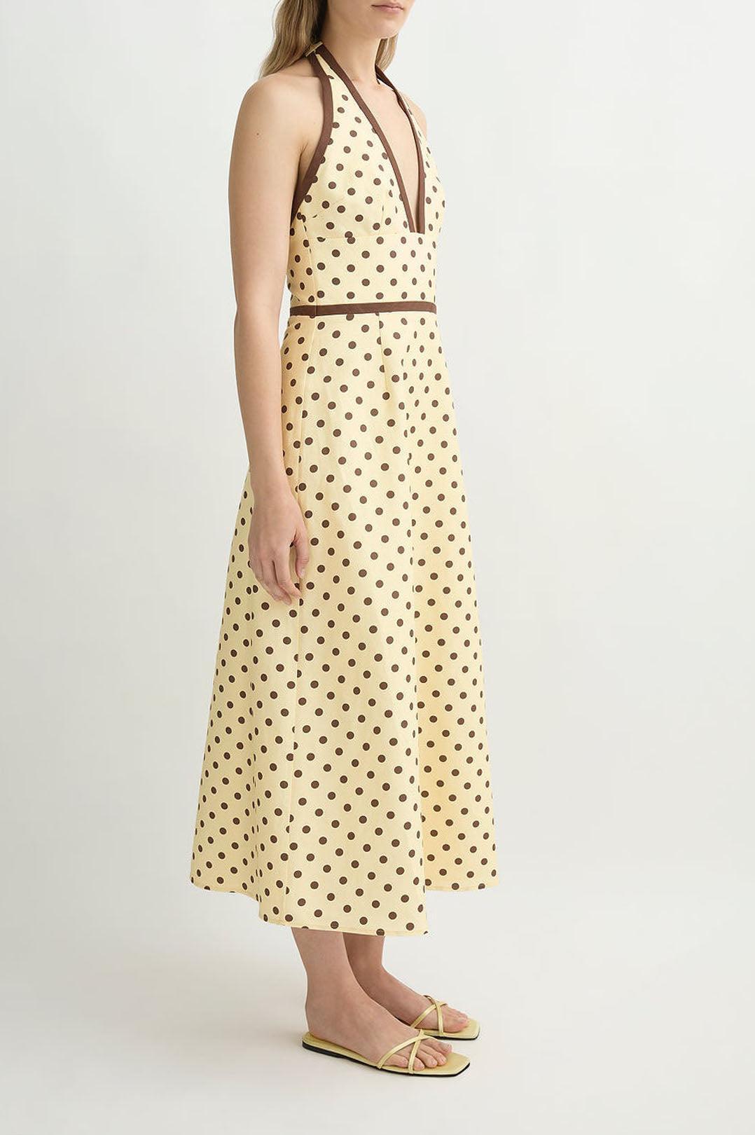 Posse-Bowie dress vanilla choc-dgallerystore