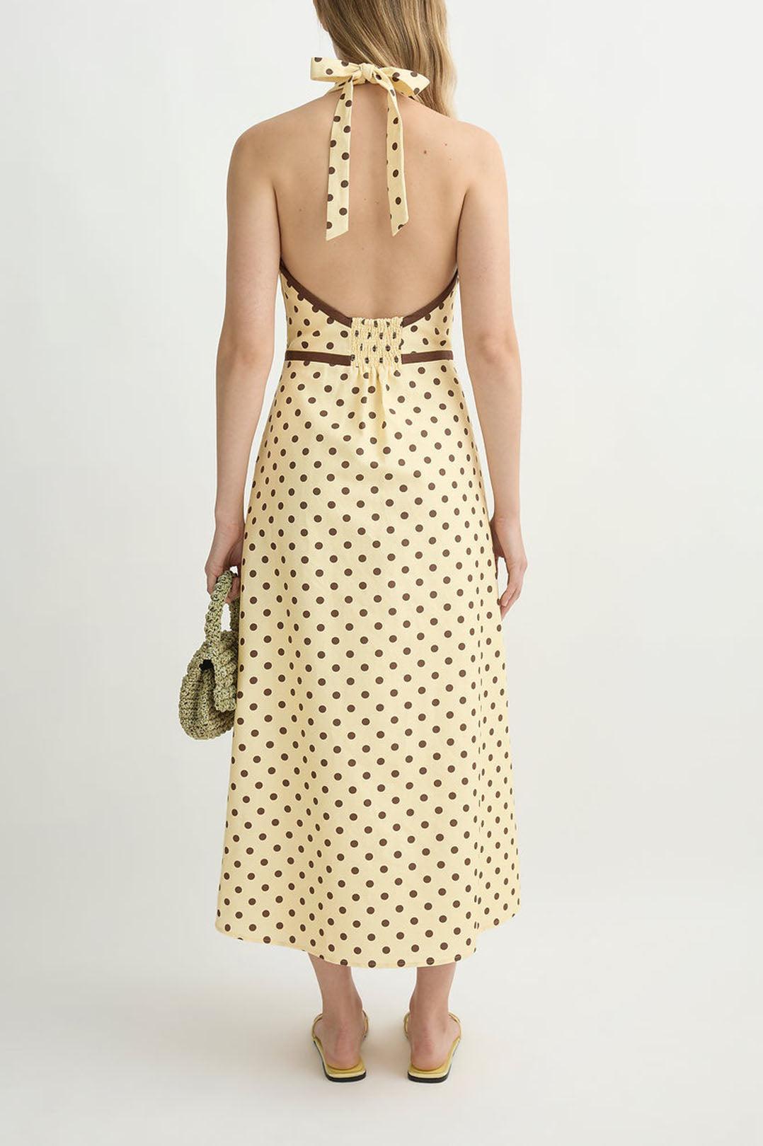 Posse-Bowie dress vanilla choc-dgallerystore