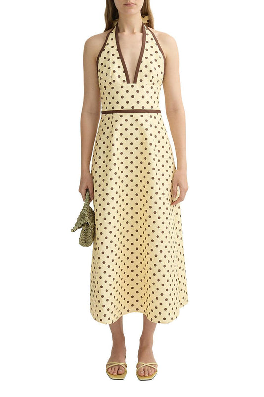 Posse-Bowie dress vanilla choc-dgallerystore