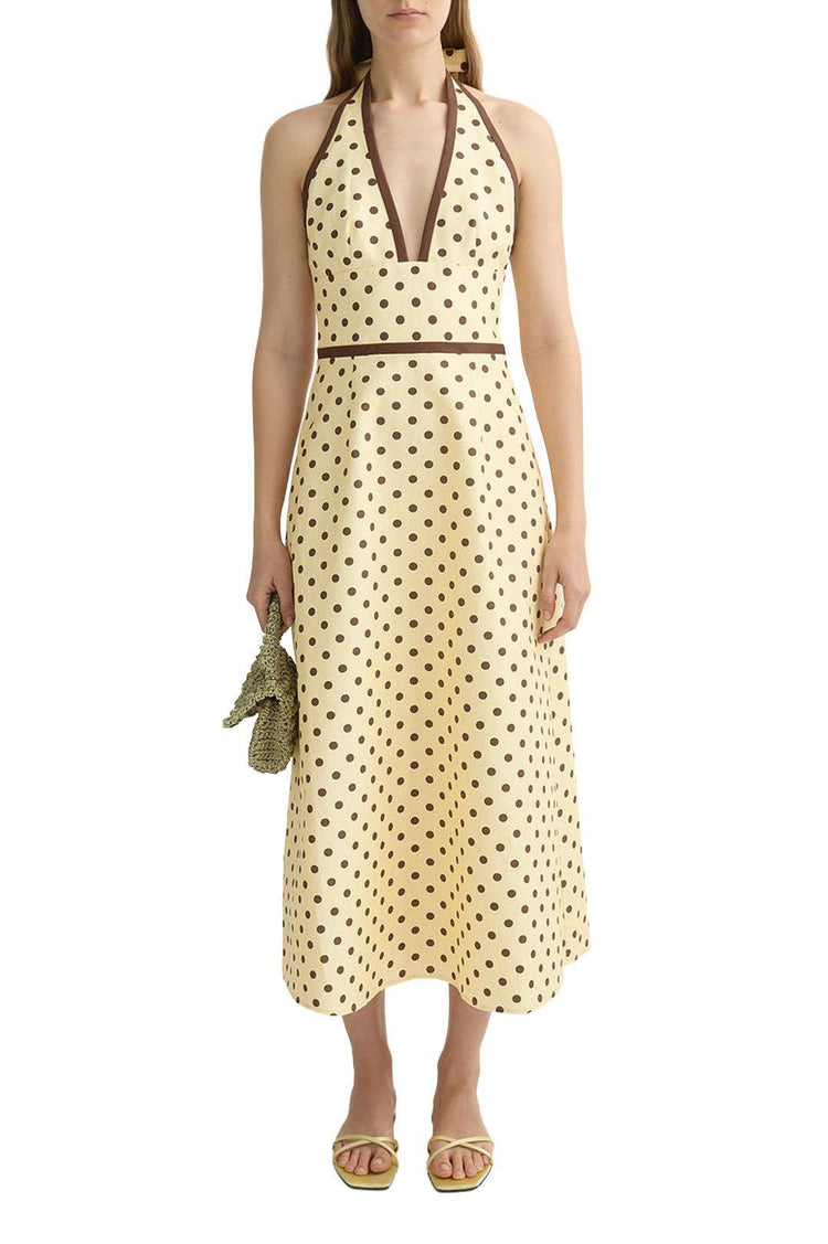 Posse-Bowie dress vanilla choc-dgallerystore
