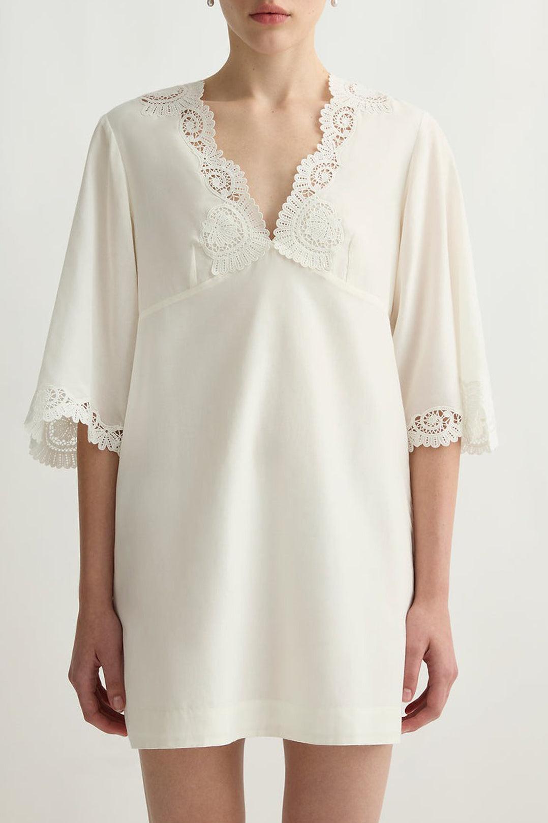Posse-Darya kaftan cream-dgallerystore