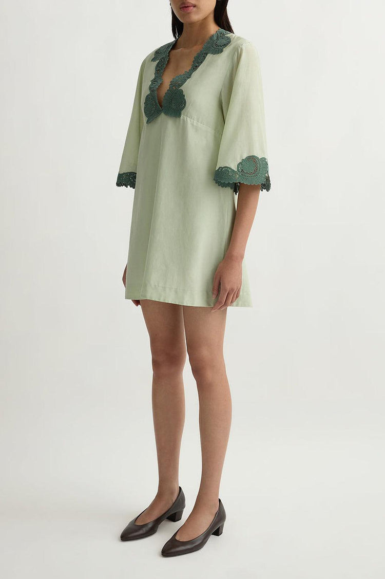 Posse-Darya kaftan green-dgallerystore
