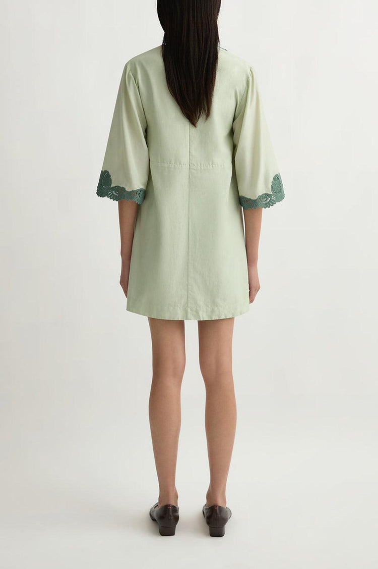 Posse-Darya kaftan green-dgallerystore