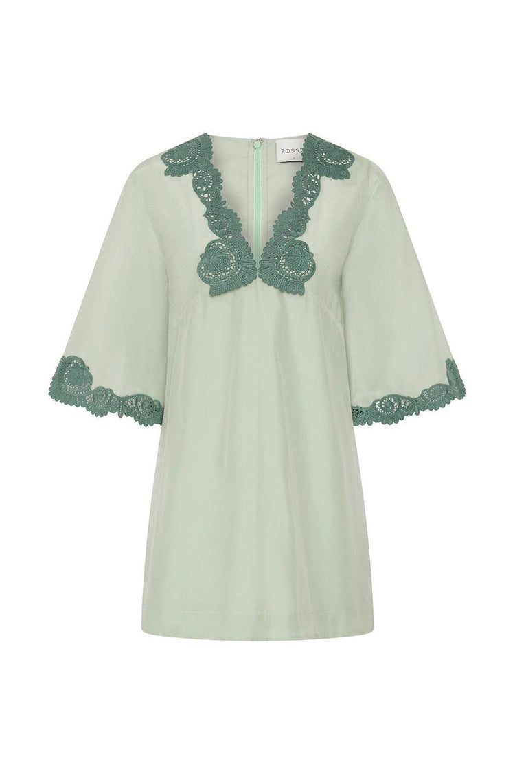 Posse-Darya kaftan green-dgallerystore
