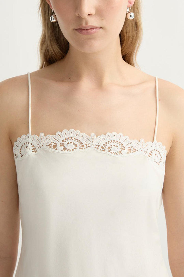 Posse-Darya mini dress cream-dgallerystore