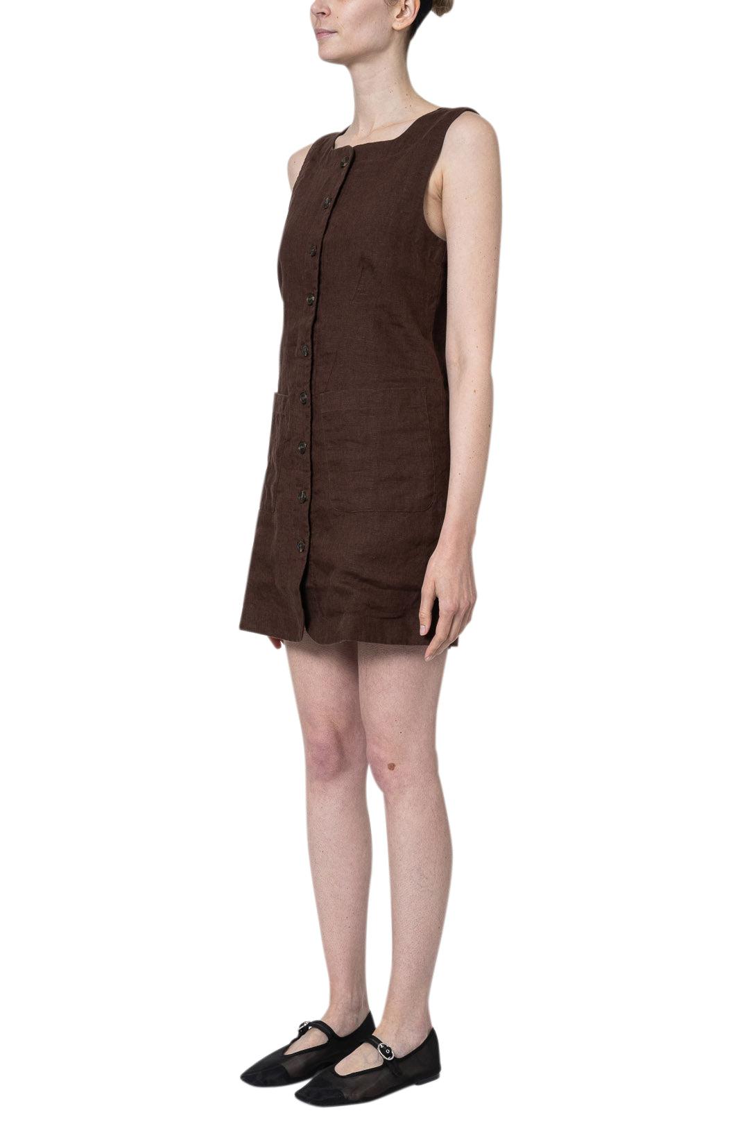 Emma Button Down Mini Dress Emma Button Down Mini Dress
