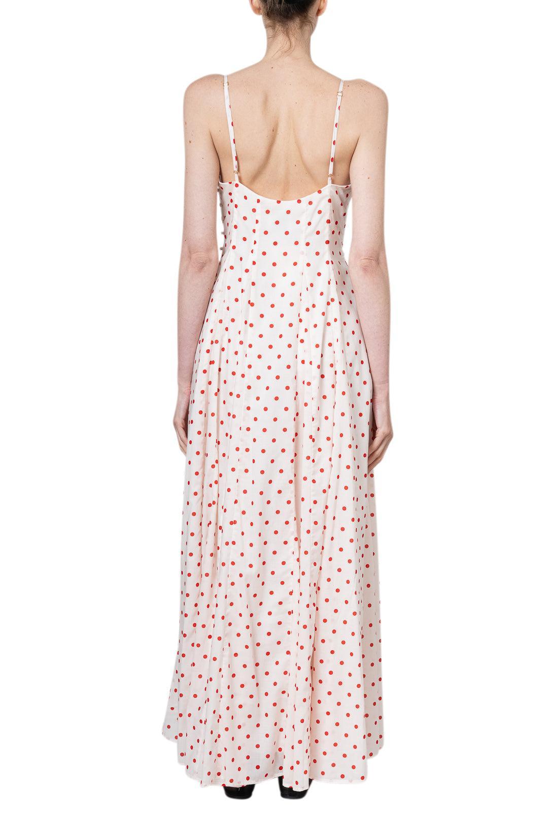 posse dress Paloma Maxi Dress - Petite Polka Dot S