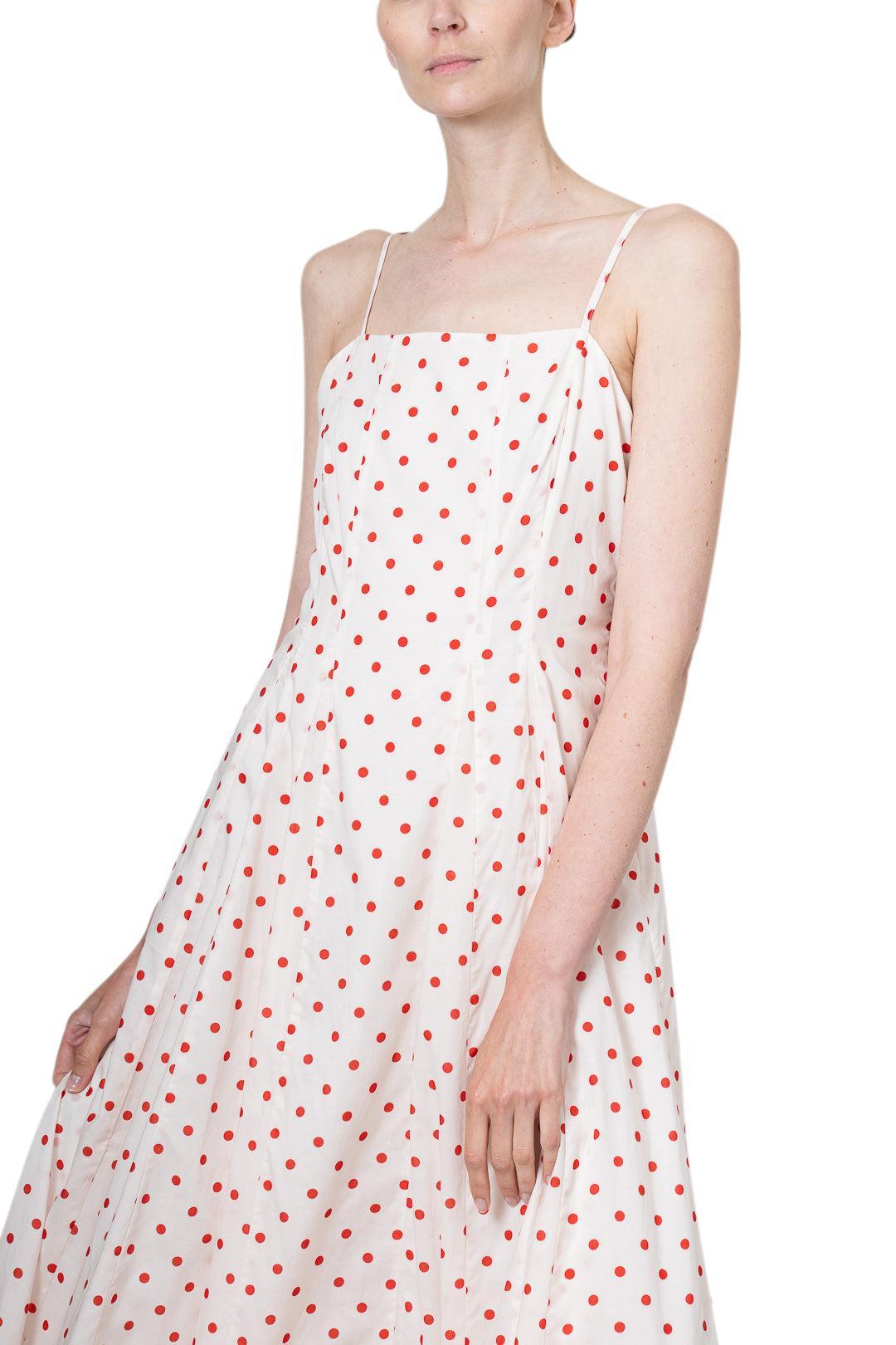 Paloma Maxi Dress - Petite Polka Dot S
