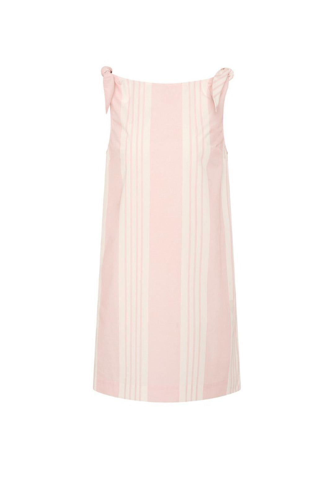 Posse-Rosie mini dress pink stripe-dgallerystore
