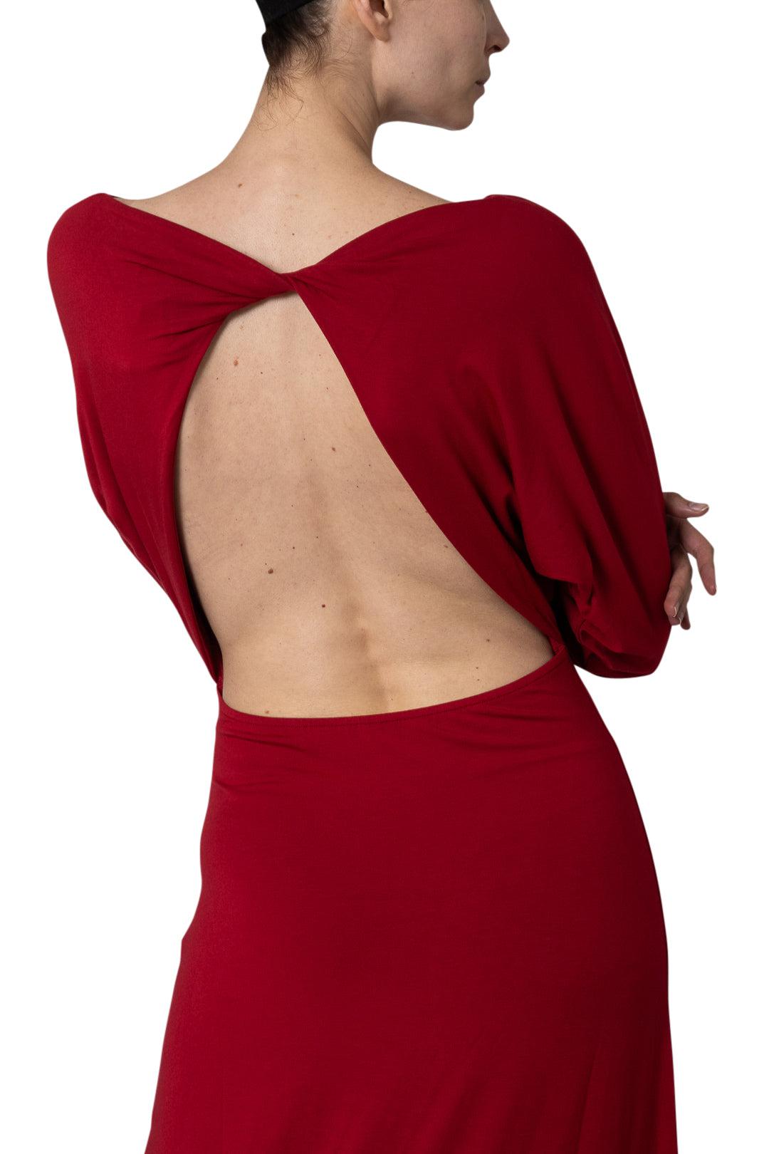 strapless open back dress Red Sequin Cutout Back Short Homecoming Dress – Modsele main image 1