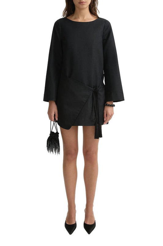 Posse-Yvette kaftan black-dgallerystore