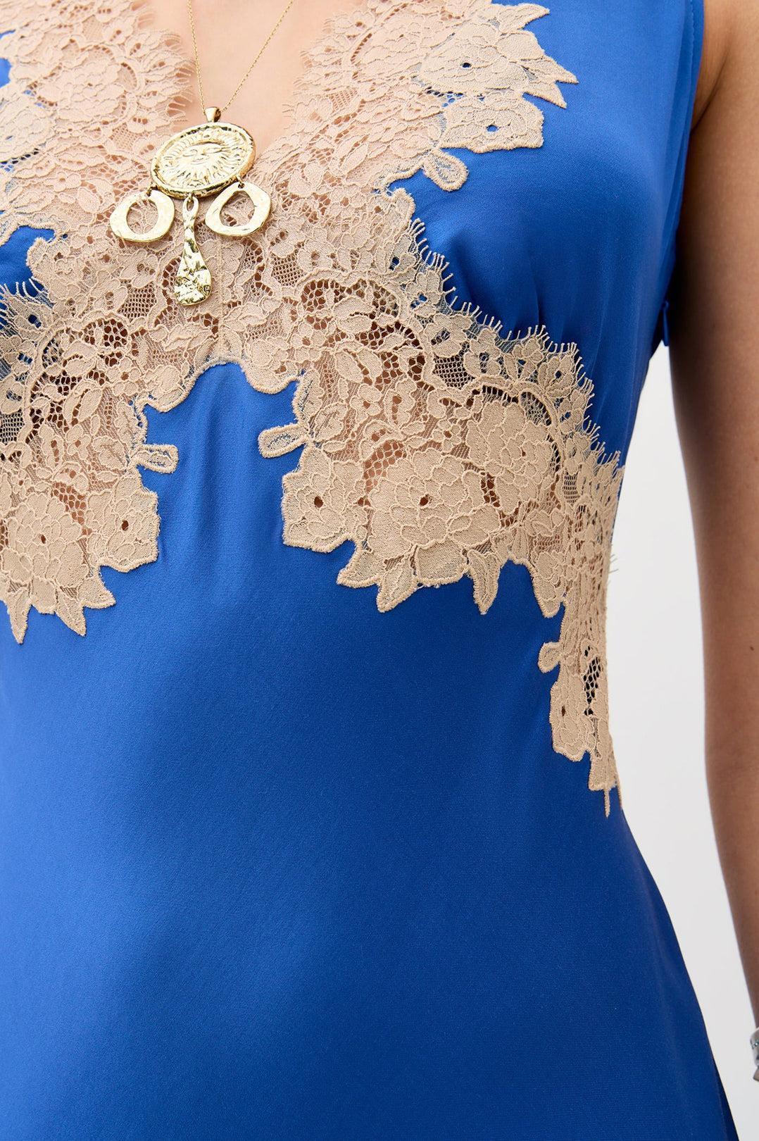 Rixo-Lysandra dress iris blue-dgallerystore