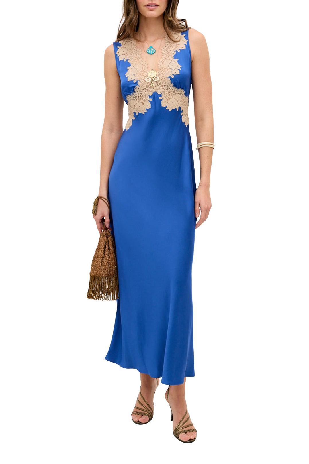 Rixo-Lysandra dress iris blue-dgallerystore