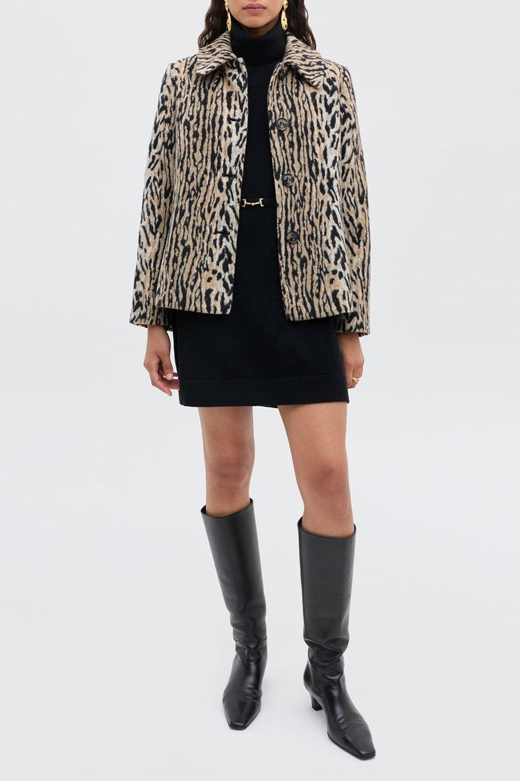 Rixo-Tommie Leopard Jacket-dgallerystore