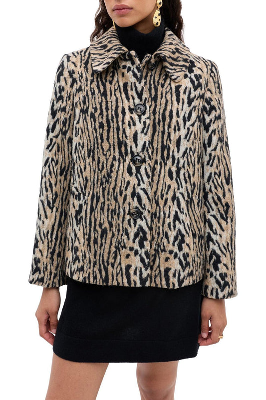 Rixo-Tommie Leopard Jacket-dgallerystore