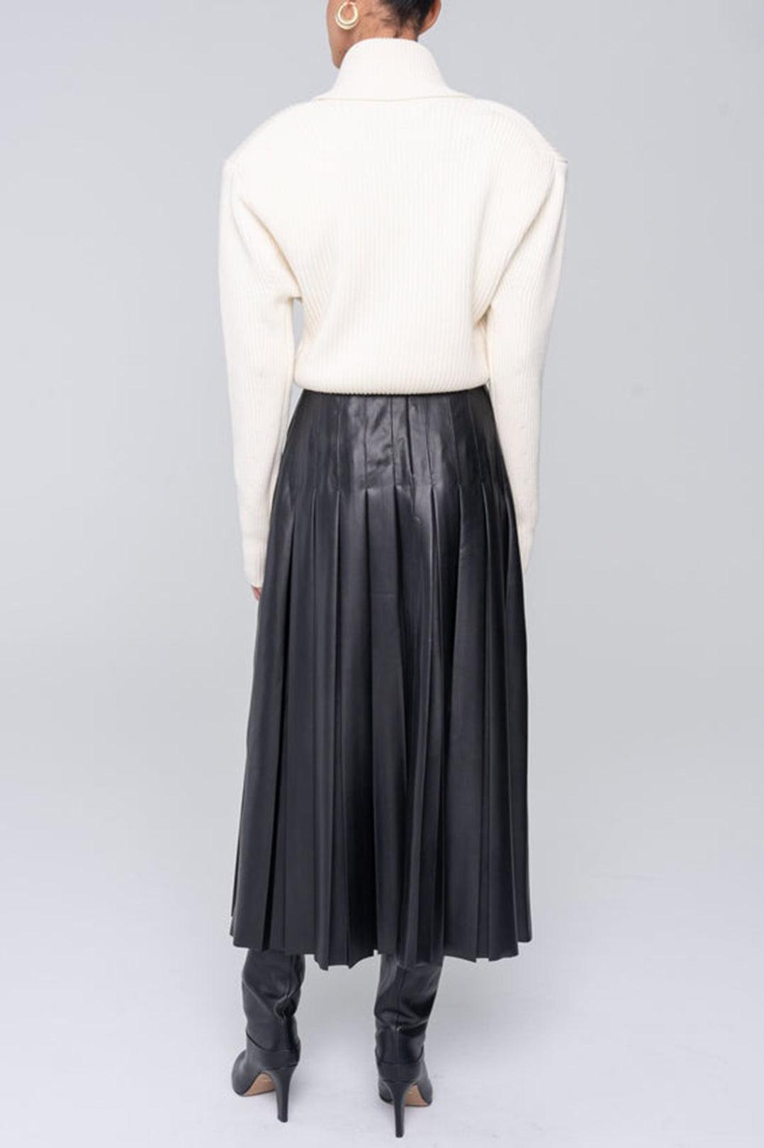 Ronny Kobo-Arlette skirt black-dgallerystore