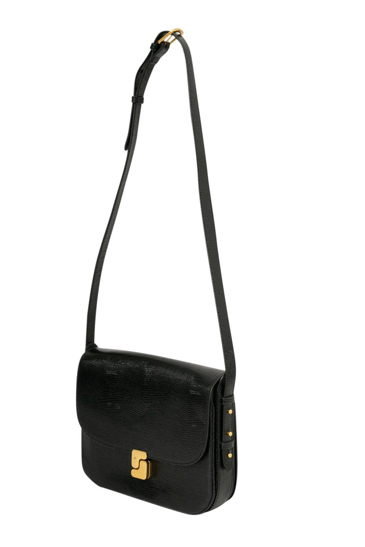 Soeur-Bellissima Maxi Lizard Effect Leather Bag-SEM1301_f24-dgallerystore