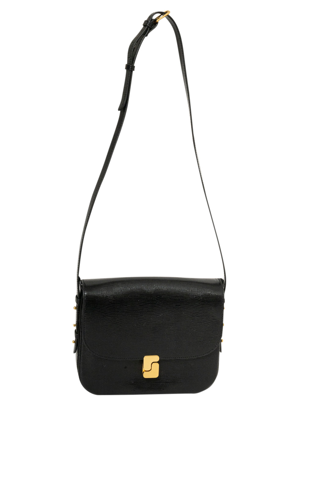 Soeur-Bellissima Maxi Lizard Effect Leather Bag-SEM1301_f24-dgallerystore