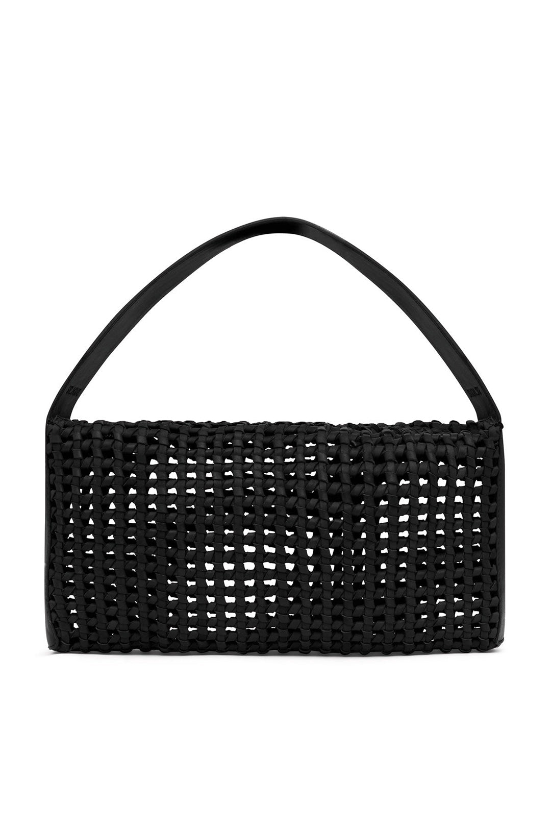 St. Agni-Macrame Mesh Bag-S24-006BLK-dgallerystore