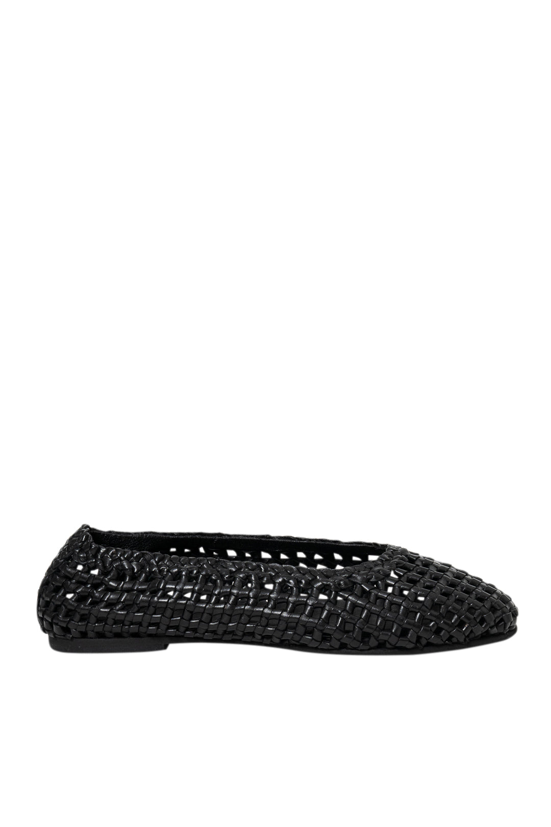 St. Agni-Macrame Mesh Ballet Flats-dgallerystore