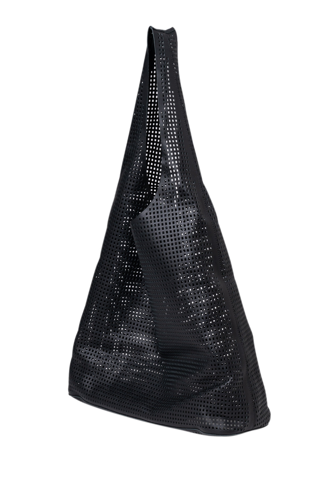 St. Agni-PERFORATED SOFT TOTE-R25-017BLK-dgallerystore