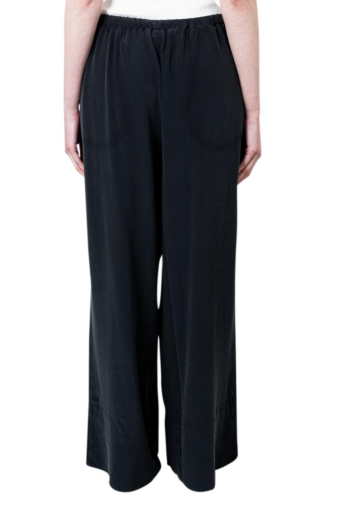 St. Agni-Relaxed Silk Pants-R24-511WBK-dgallerystore