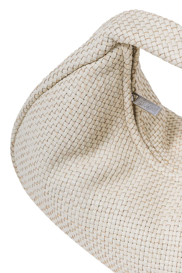 St. Agni-WOVEN BON BON BAG-W24-019BTR-dgallerystore