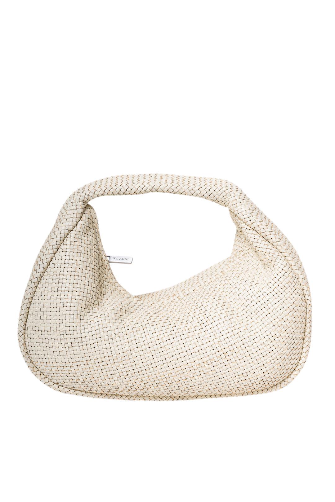 St. Agni-WOVEN BON BON BAG-W24-019BTR-dgallerystore