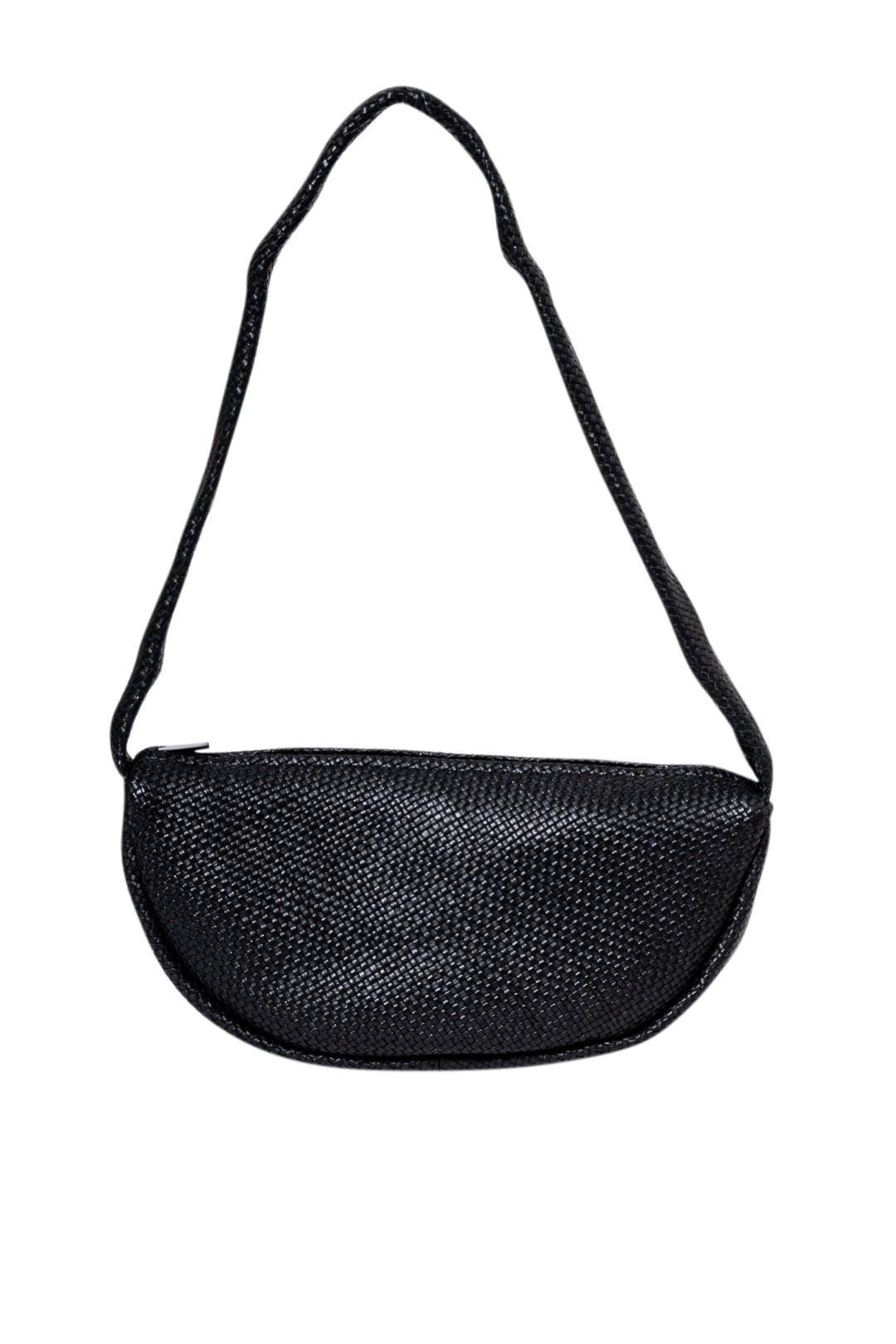 St. Agni-WOVEN CRESCENT BAG-R23-088BLK-dgallerystore