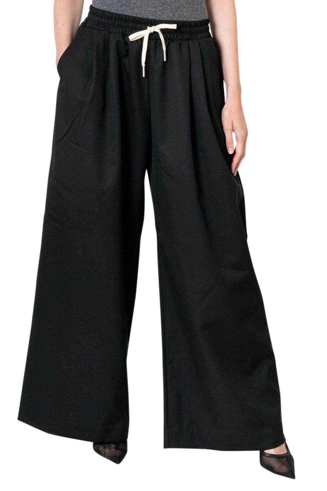 St. Agni-Wool Drawstring Pants-dgallerystore