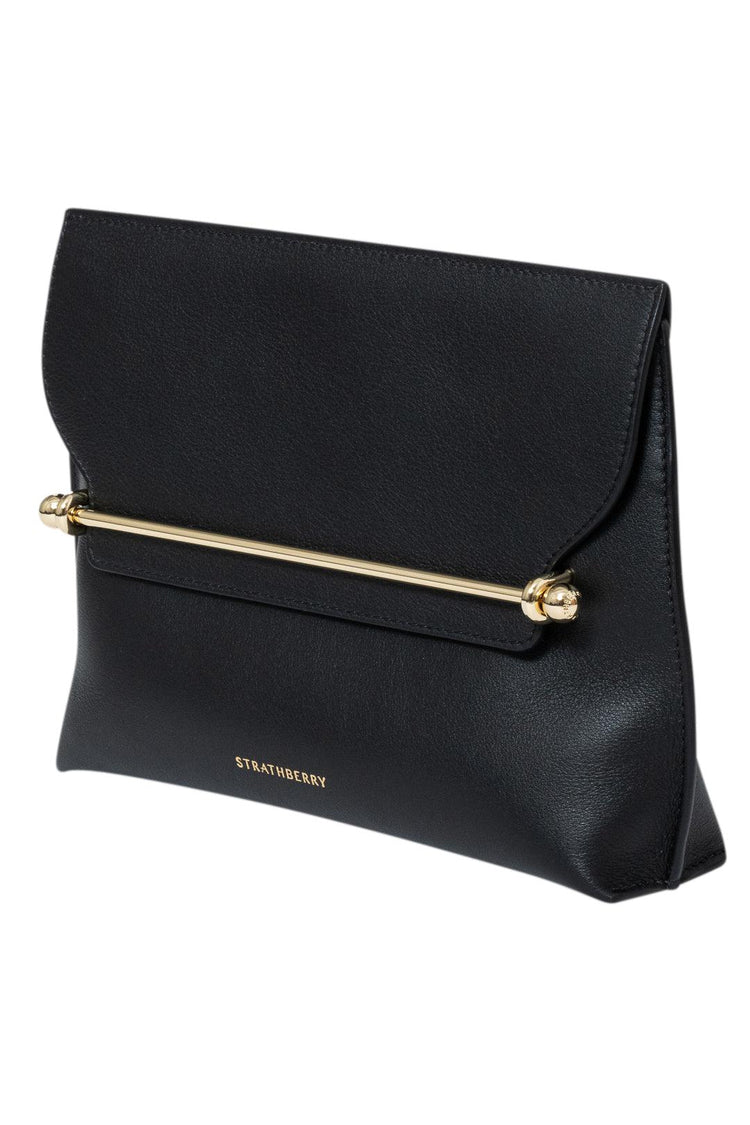 Strathberry-Stylist Leather Clutch-dgallerystore