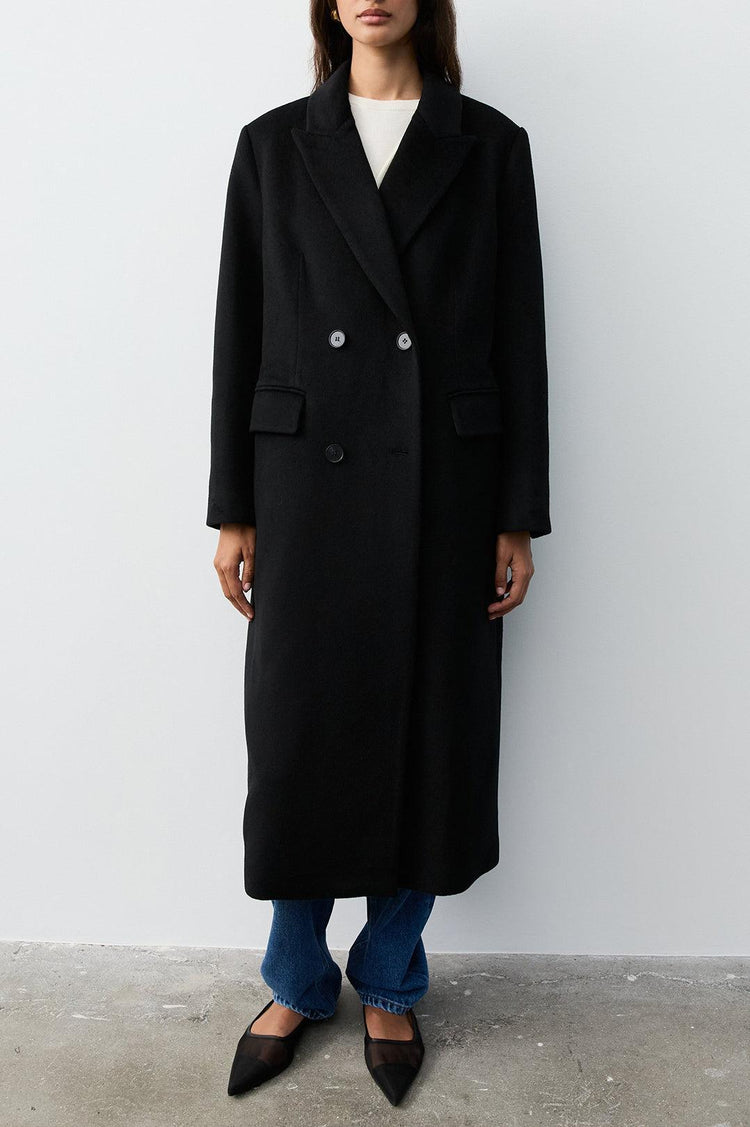 The Curated-The new york coat chocolate melange-dgallerystore