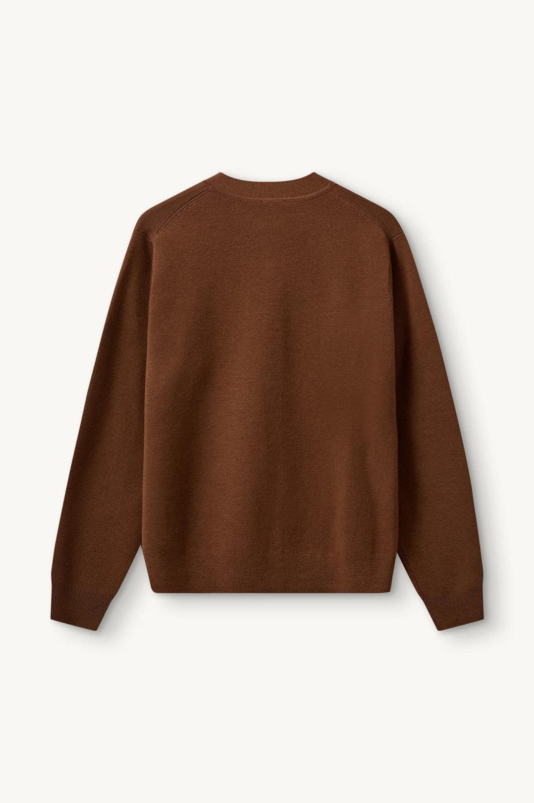 The Garment-Bergen dad cardigan cinnamon-dgallerystore