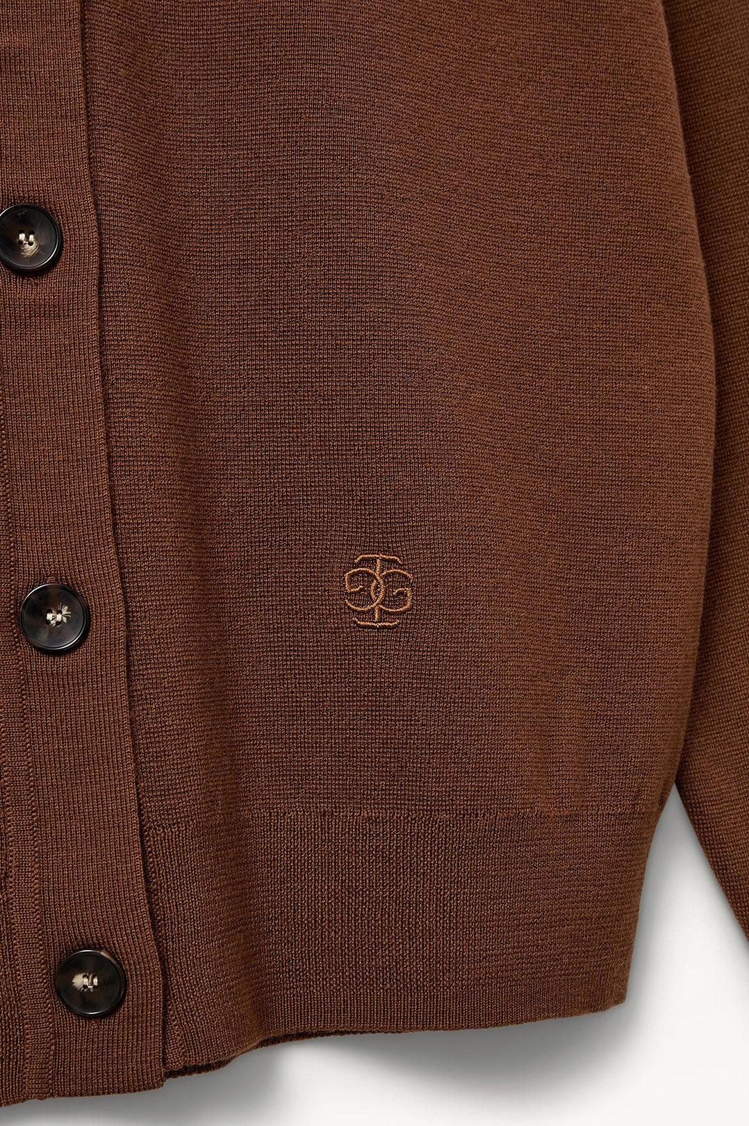The Garment-Bergen dad cardigan cinnamon-dgallerystore