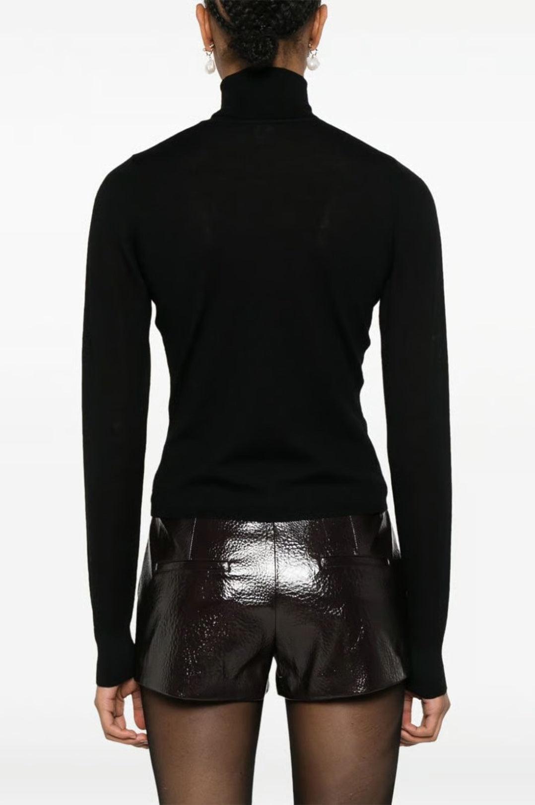 The Garment-Bergen turtleneck blouse black-dgallerystore