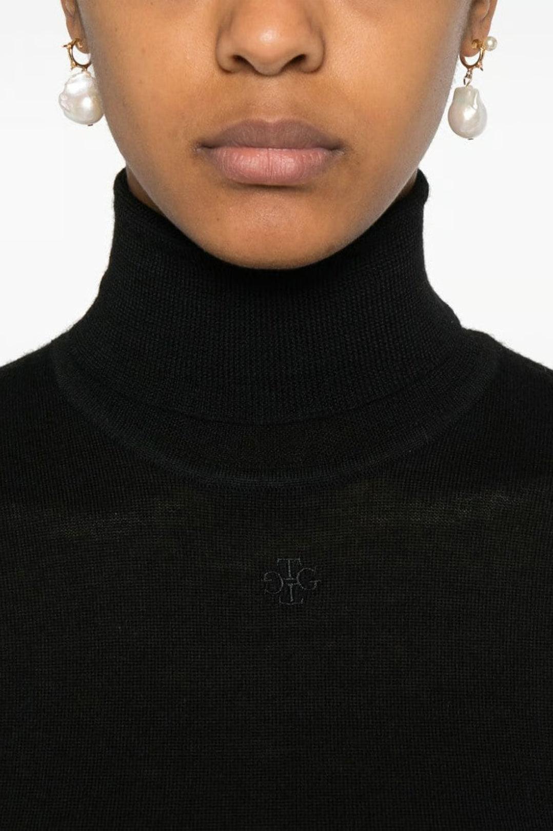The Garment-Bergen turtleneck blouse black-dgallerystore