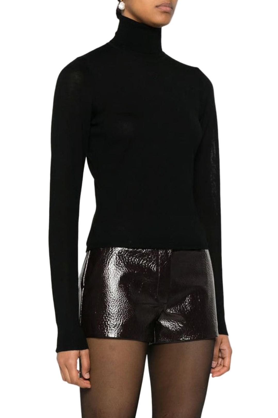 The Garment-Bergen turtleneck blouse black-dgallerystore
