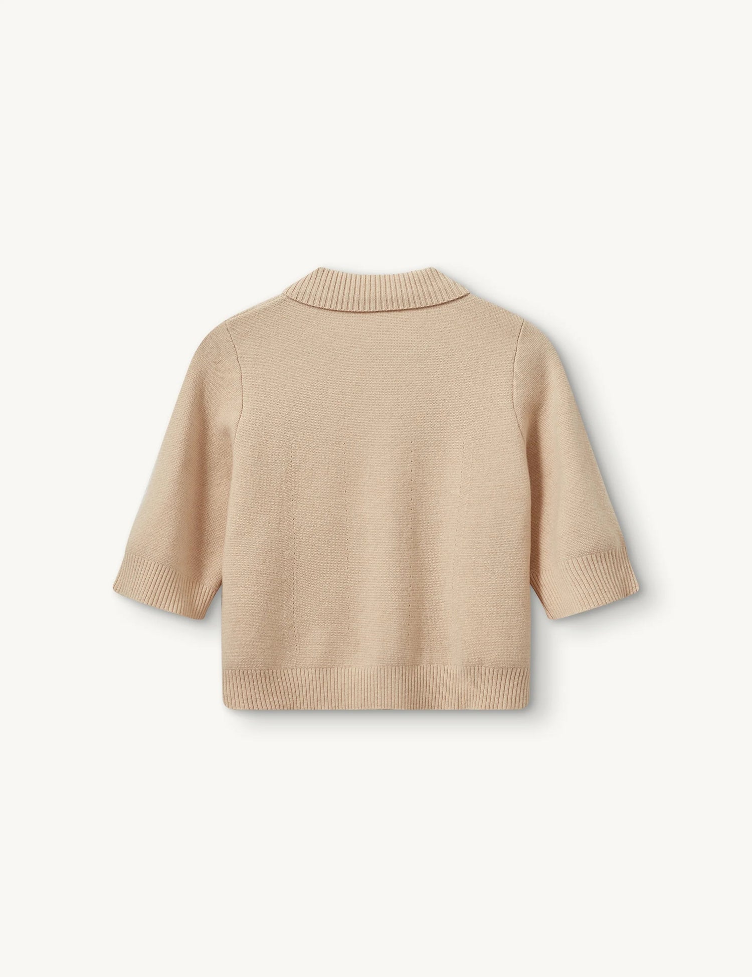 The Garment-Como cropped cardigan macadamia-dgallerystore