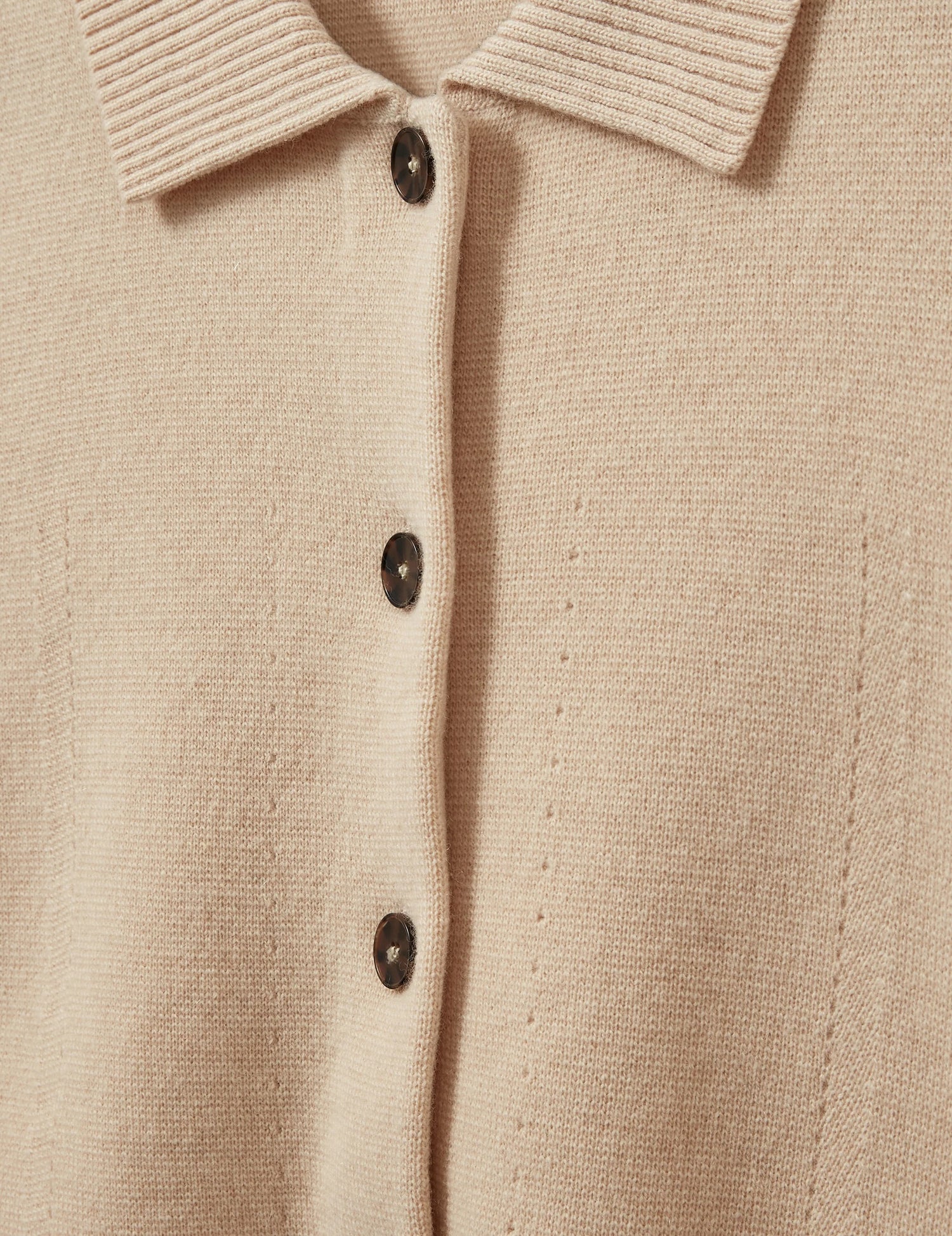 The Garment-Como cropped cardigan macadamia-dgallerystore