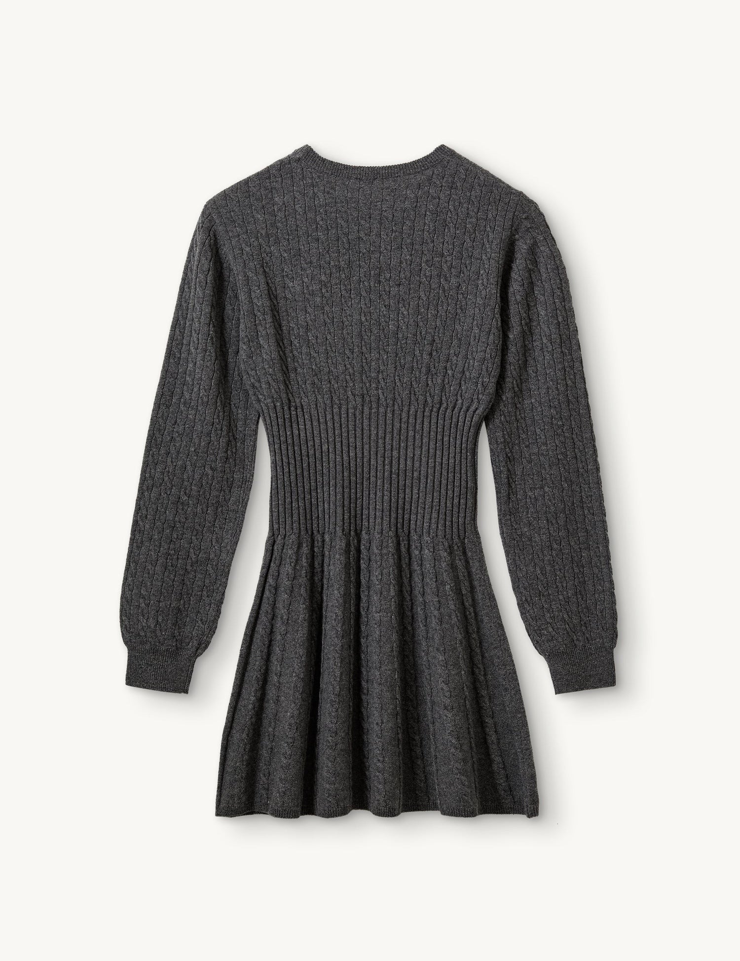 The Garment-Como cute dress grey melange-dgallerystore
