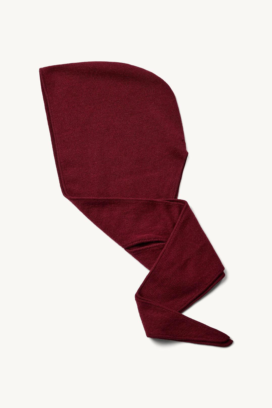 The Garment-Como hood scarf merlot-dgallerystore