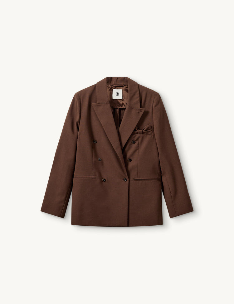 The Garment-Grand Blazer Brown-dgallerystore