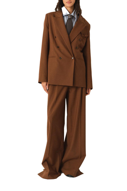 The Garment-Grand Blazer Brown-dgallerystore