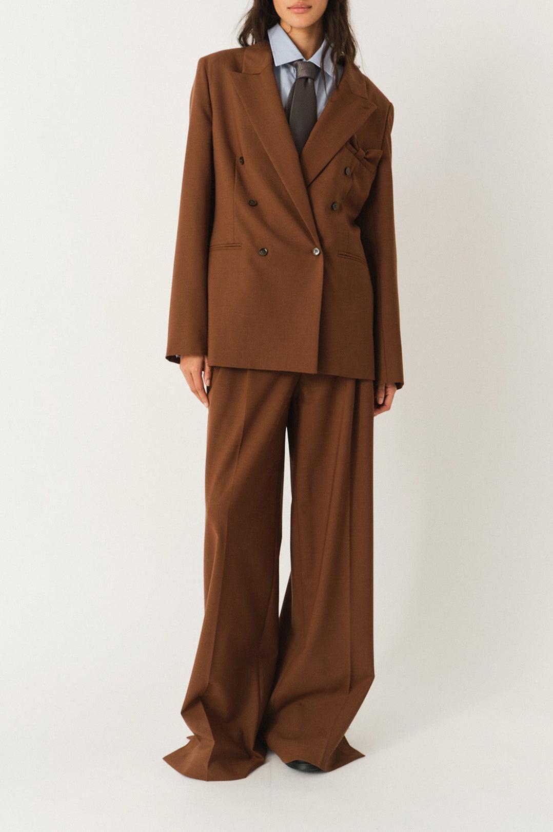 The Garment-Grand Pants Brown-dgallerystore