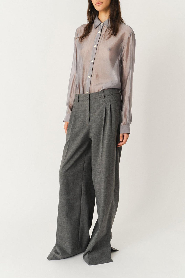 The Garment-Grand Pants Grey Melange-dgallerystore