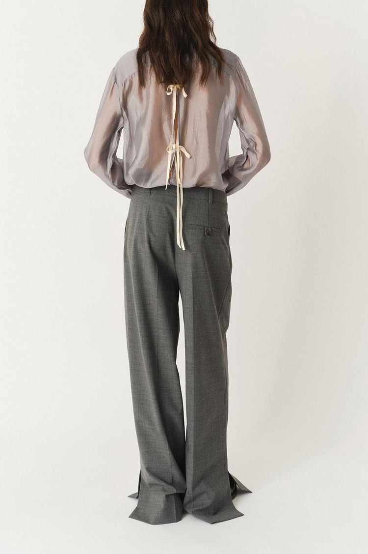 The Garment-Grand Pants Grey Melange-dgallerystore