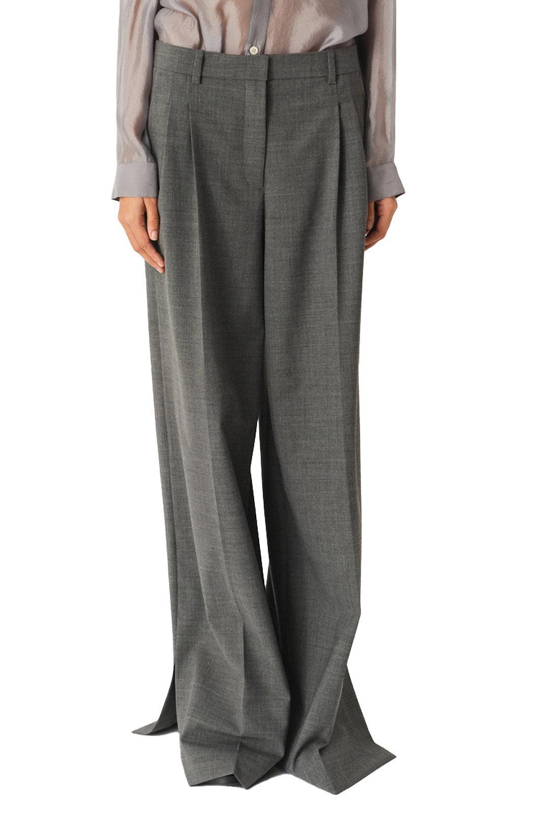 The Garment-Grand Pants Grey Melange-dgallerystore