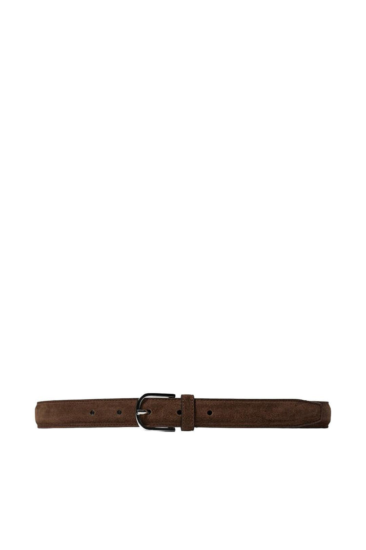 The Garment-Kaja Belt Brown Suede-dgallerystore