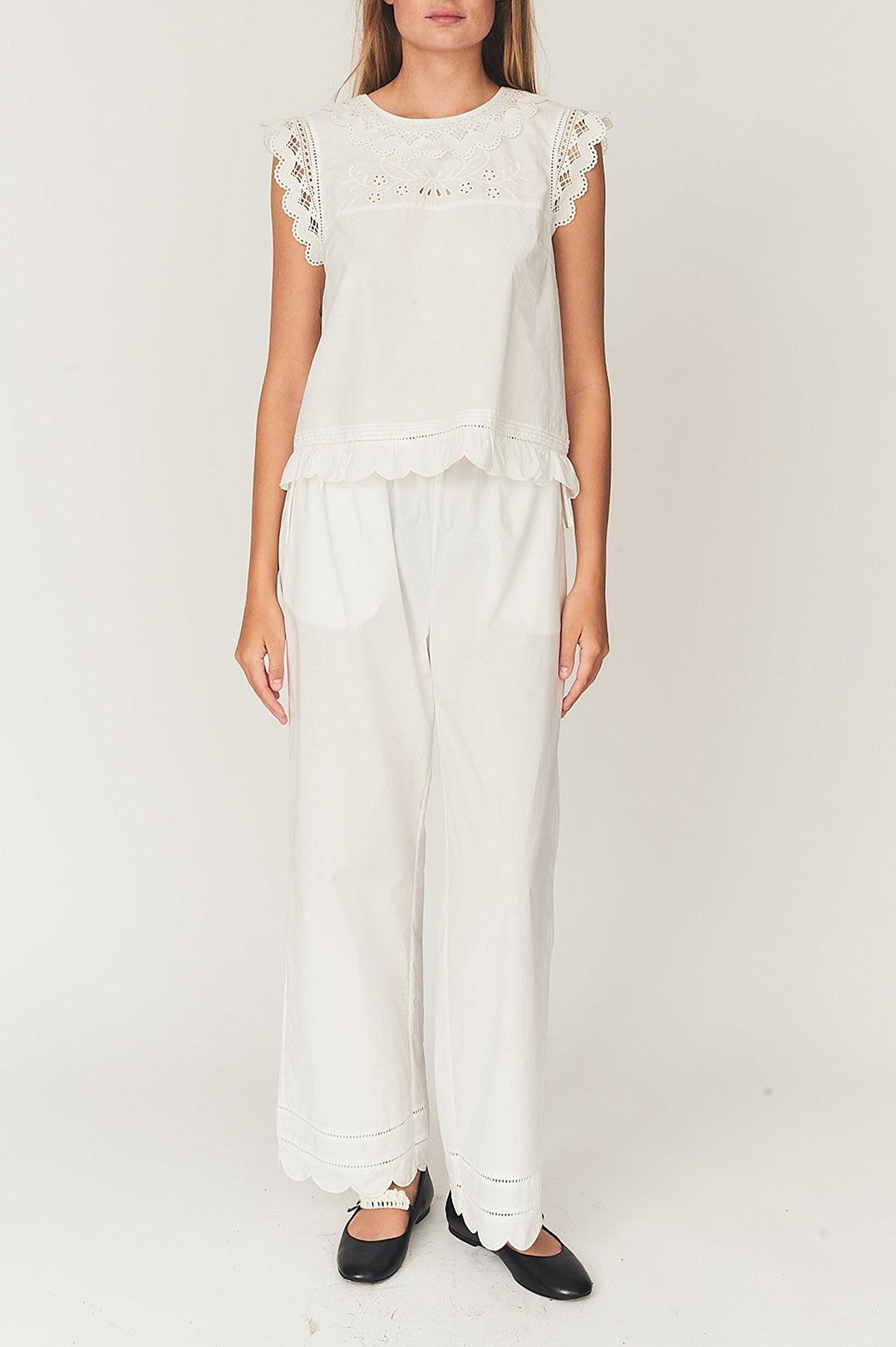 The Garment-Kirsten pants white-dgallerystore