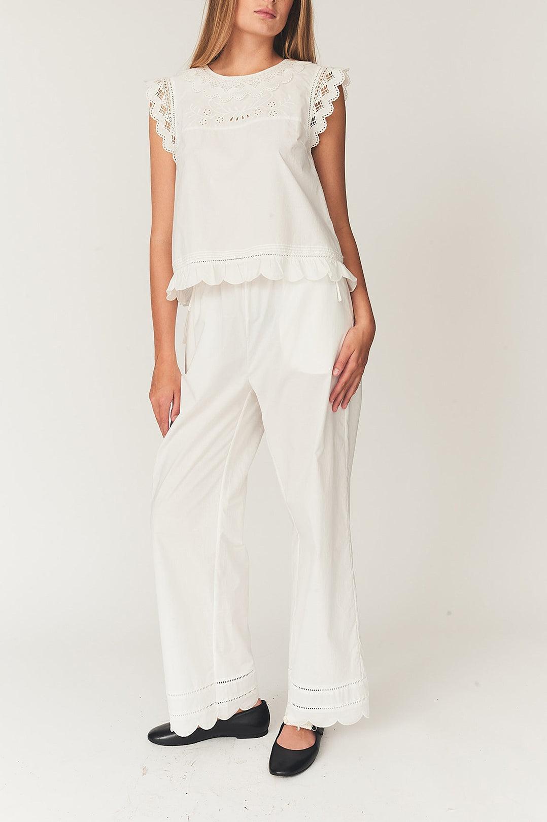 The Garment-Kirsten pants white-dgallerystore